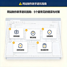 赣州建站-网站制作新手避坑指南：5个最常见的错误与对策