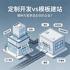 赣州建站-定制开发vs模板建站：哪种方案更适合你的企业？