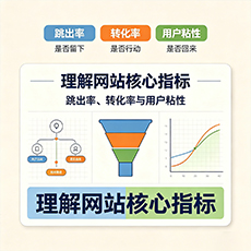 赣州建站-理解网站核心指标：跳出率、转化率与用户粘性