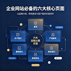 赣州建站-企业网站必备的六大核心页面
