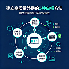赣州建站-建立高质量外链的5种白帽方法